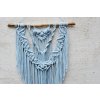 Macramé MINT-GREY  XL