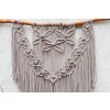 Macramé PEARL LEAF XXL