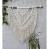 Macramé krémové XXL