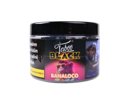 Taboo Black Banaloco - tabák do vodní dýmky 200 g