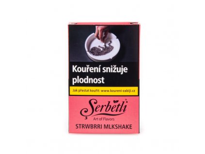 Tabák Serbetli - Strwbrri Mlkshake 50 g