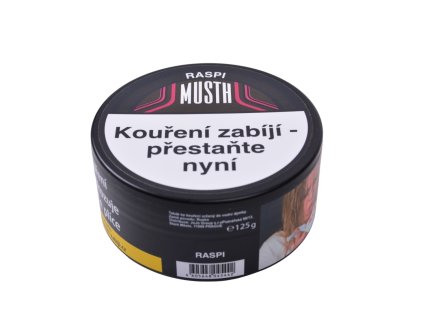 MustH Raspi - tabák do vodní dýmky 125 g