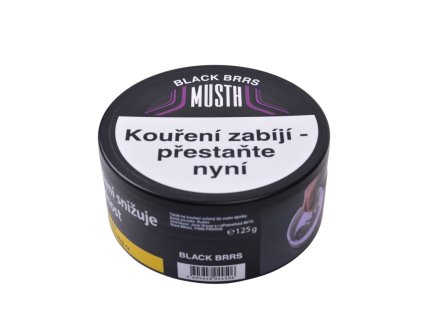 MustH Black Brrs - tabák do vodní dýmky 125 g
