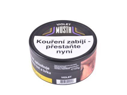MustH Violet - tabák do vodní dýmky 125 g