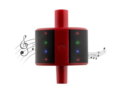 alligator hookah soundbar red