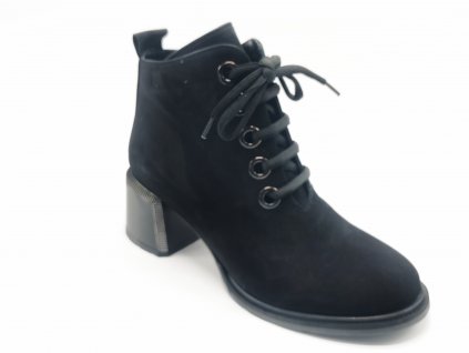 0010-966S BLACK SUEDE