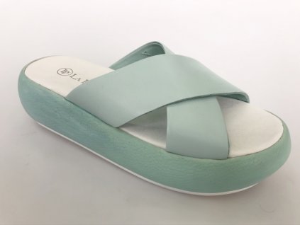 0449 14300 TEAL BRIGHT LTHR