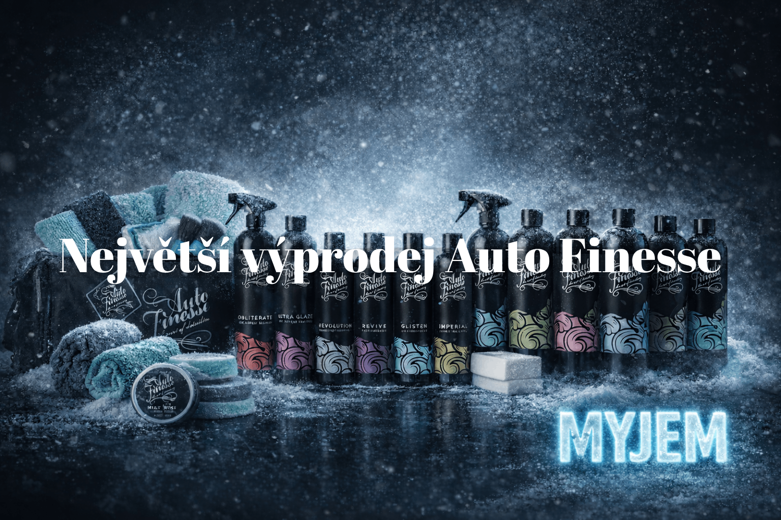 Prémiová autokosmetika a veškeré detailingové příslušenství. Značky auto finnese, gyeon, carpro, valetpro, koch chemie