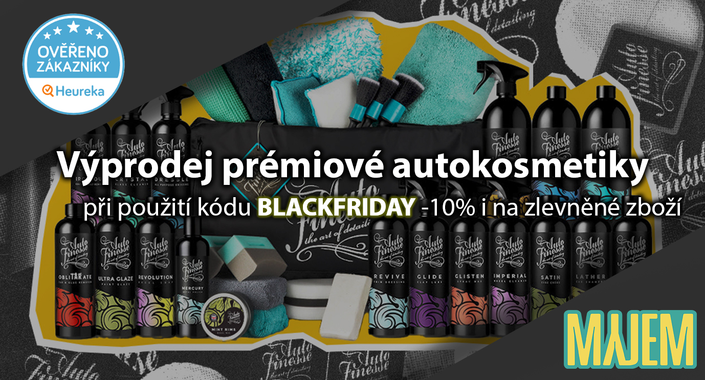 Prémiová autokosmetika a veškeré detailingové příslušenství. Značky auto finnese, gyeon, carpro, valetpro, koch chemie
