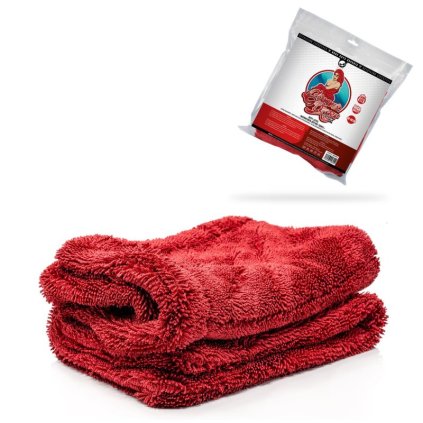 nuke guys gamma dryer s mikrofaser trockentuch 1400 gsm rot 40 x 40 cm