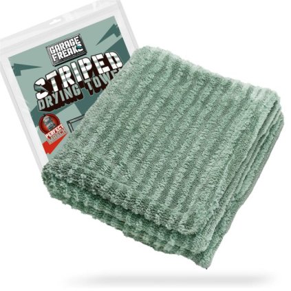20060009 garage freaks striped drying towel trockentuch 50x80cm 1300 gsm