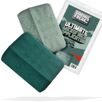 garage freaks 2er pack ultimate microfiber applicator auftragsschwamm 12x9x45cm