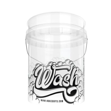 wash bucket transparent