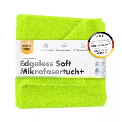 chemicalworkz edgeless soft touch towel 500gsm gruen poliertuch 4040cm