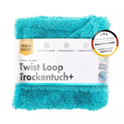 chemicalworkz premium twisted towel 1600gsm tuerkis trockentuch 40x40cm