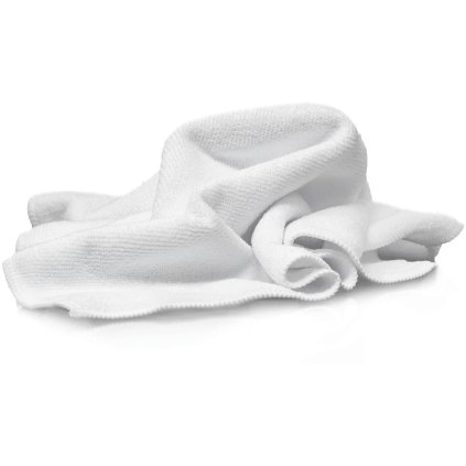 premium mikrofasertuch 320 gsm 40x40cm weiss