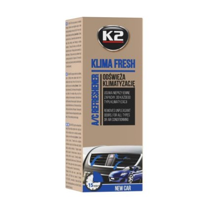 cistic a dezinfekce klimatizace k2 klima fresh k222nc new car 150 ml 1