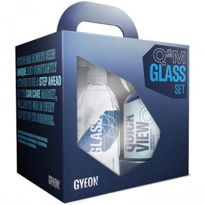 gyeon q2m glass set bundle box cisteni osetreni oken