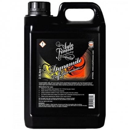 koncentrovane predmyti auta auto finesse dynamite traffic film remover 2500 ml