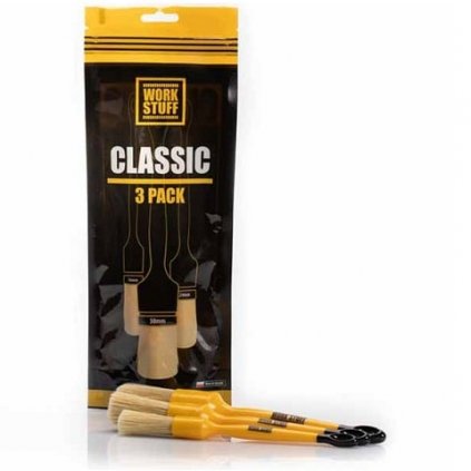 sada detailingovych stetcu work stuff detailing brush classic 3 pack