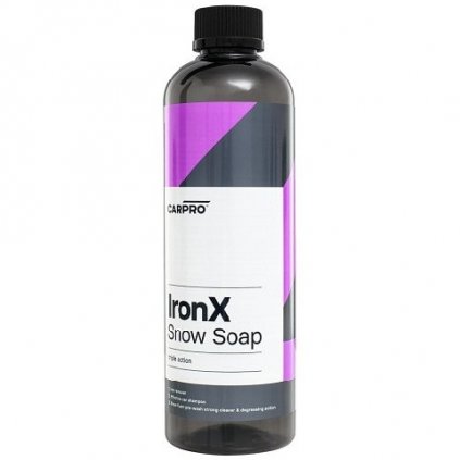 autosampon s funkci odstraneni poletave rzi carpro iron x snow soap 500 ml