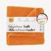 chemicalworkz edgeless soft touch towel 500gsm orange poliertuch 4040cm