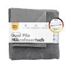 chemicalworkz dual pile towel 350gsm grau allzwecktuch 4040cm