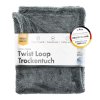 chemicalworkz shark twisted loop towel 1300gsm grau trockentuch 80x50cm
