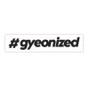 gyeon sticker black