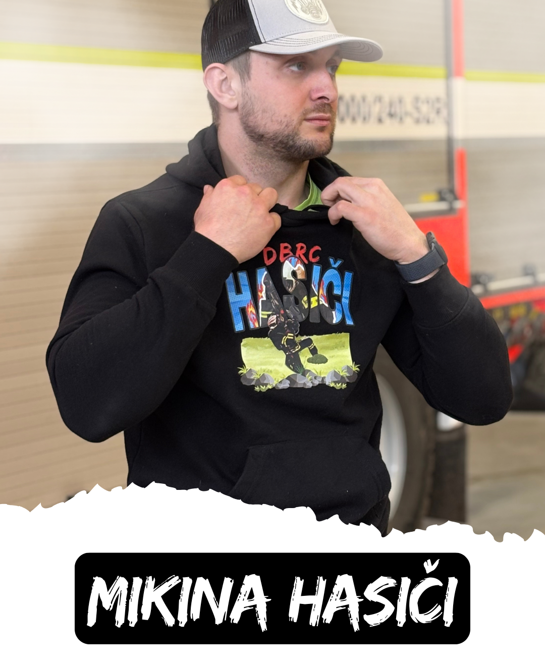 Mikina HASIČI FIRE EDITION | Exkluzivní hasičská mikina pro pravé hrdiny