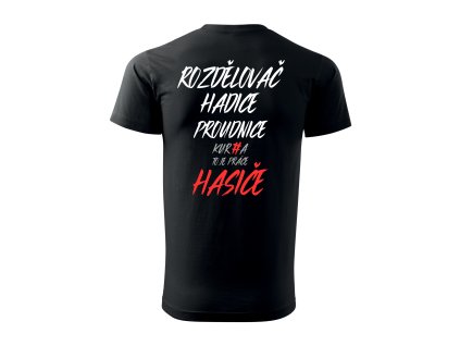 Tričko pro hasiče KU#WA VÝJEZD–hasičské tričko s originálním potiskem DBRC (zezadu)
