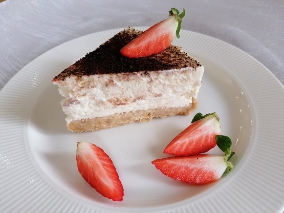 Low Carb a keto nepečený cheesecake