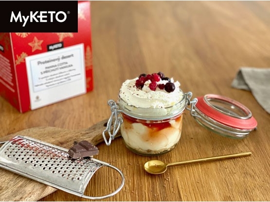 Low carb keto cheesecake do skleničky