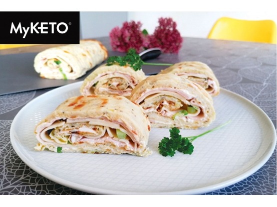 Low carb keto cuketová roláda