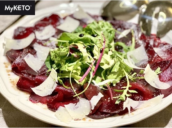 Carpaccio z červené řepy