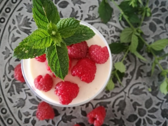 Low carb proteinová panna cotta vanilková s mascarpone