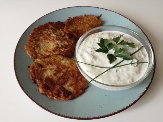 MyKETO low carb bramboráky a tzatziki