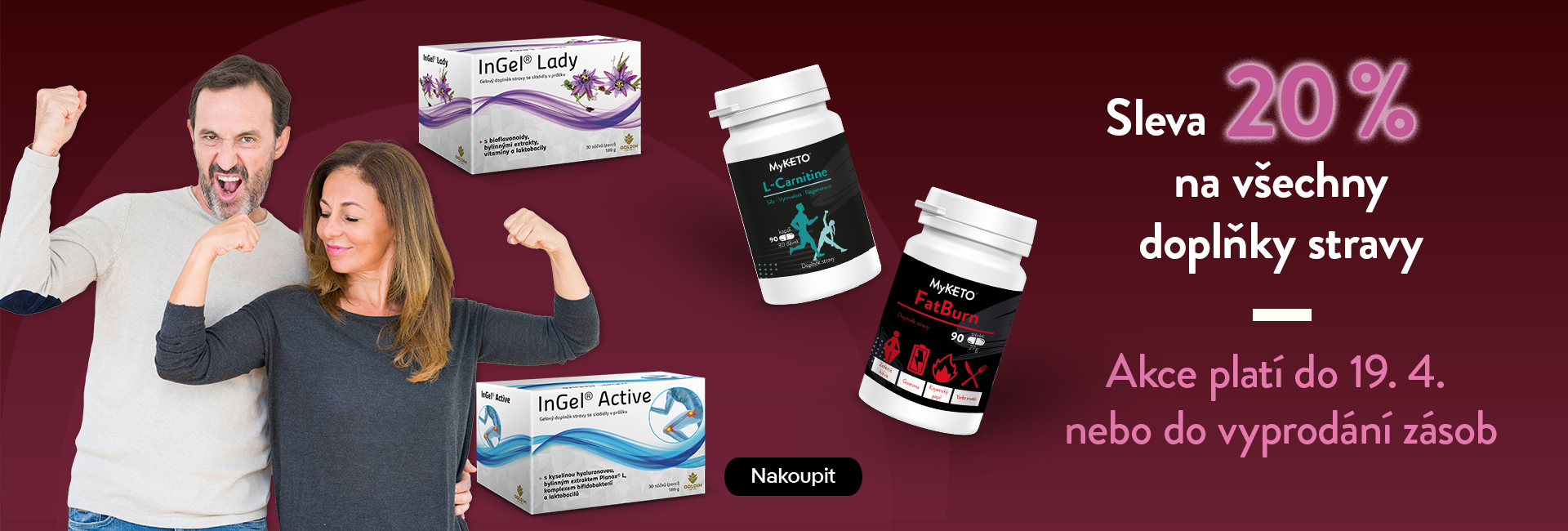 Doplňky stravy -20%