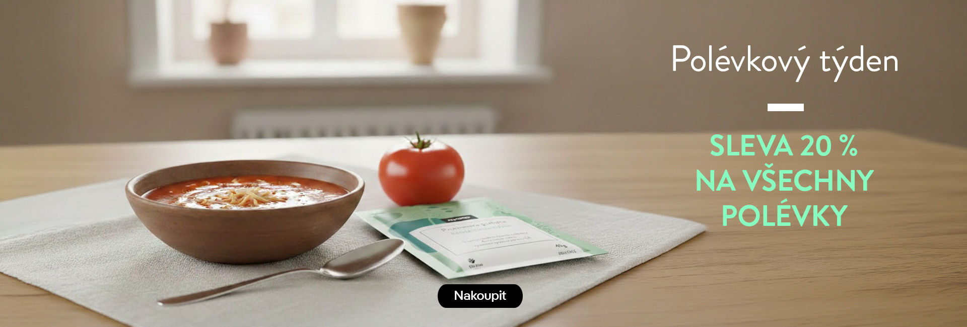 Polévkový týden - sleva 20%