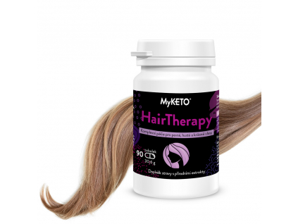 MyKeto Hair Therapy výživa pro pevné a husté vlasy 90 kapslí