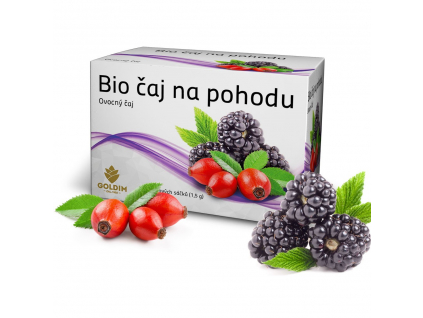 MyKETO BIO čaj na pohodu šípek, meduňka, brusinka