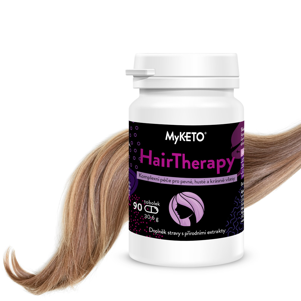 HairTherapy výživa pro pevné a husté vlasy90 kapslí
(kúra na 1 měsíc)