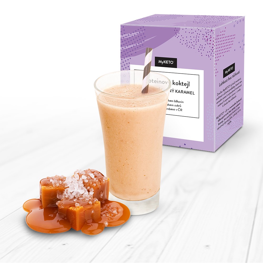Proteinový koktejl Slaný karamel 5 porcí