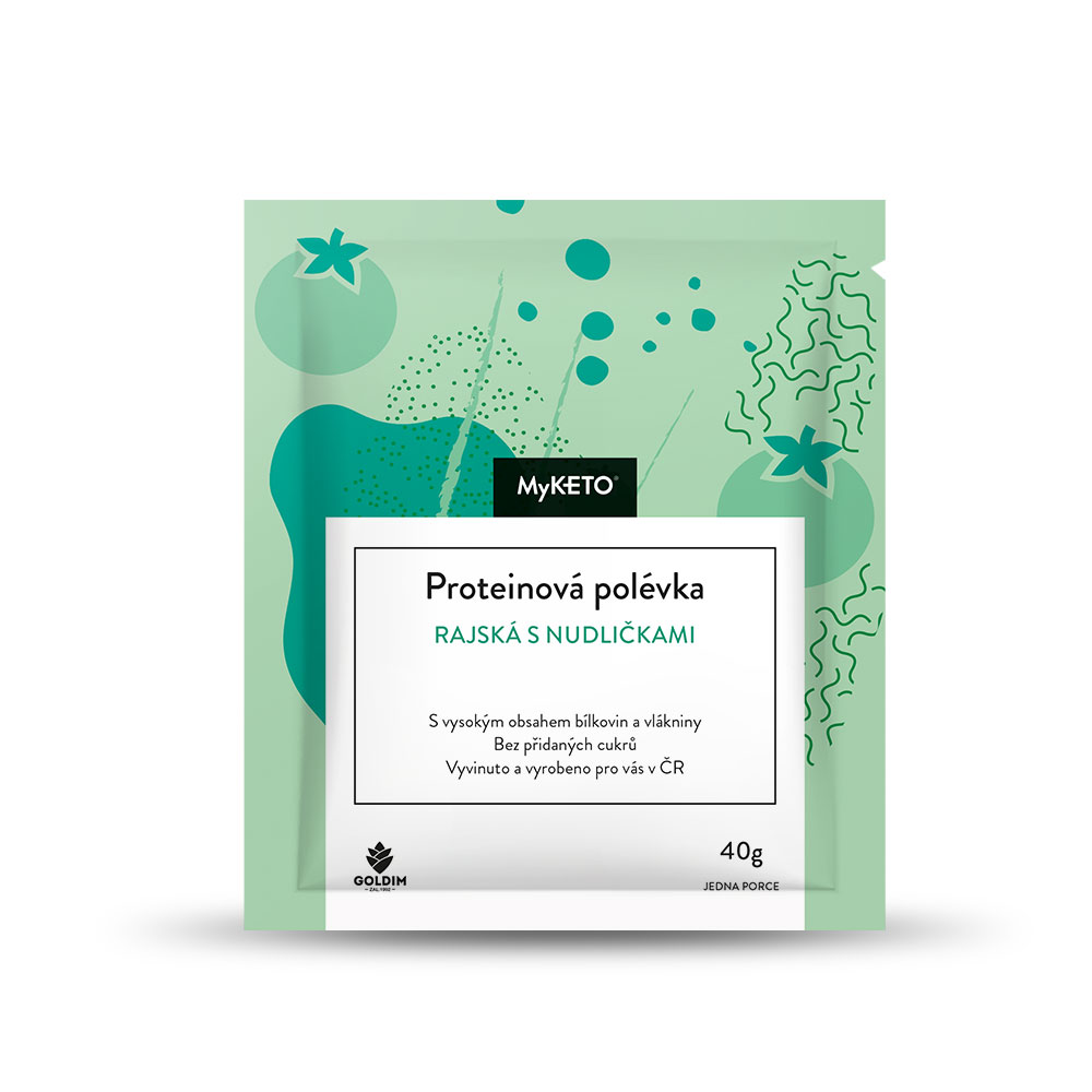 Proteinová polévka rajská s nudličkami, 5x40 g