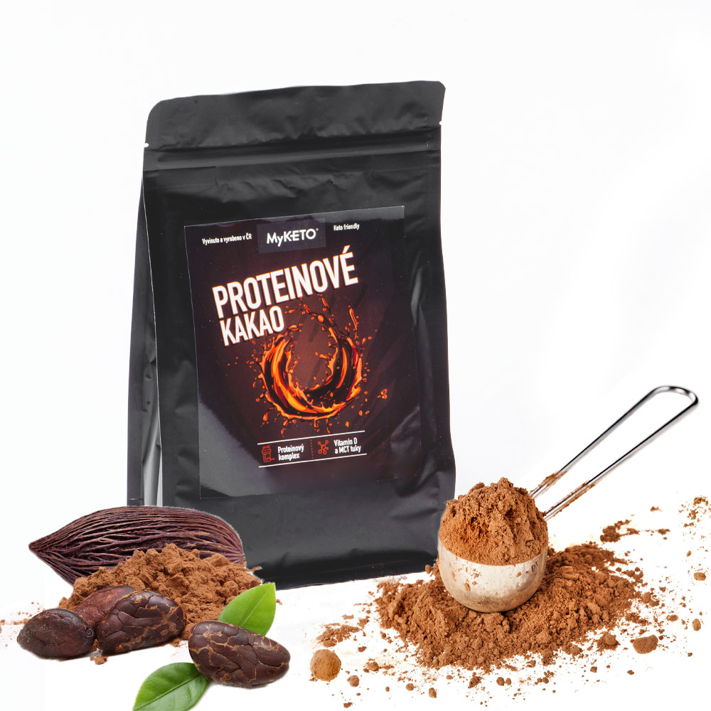 Proteinové kakao na hubnutí s vitamíny a MCT oleji 400 g