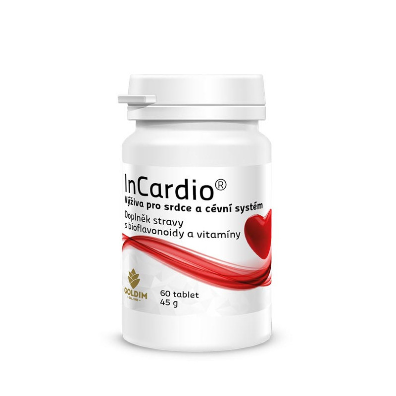 InCardio® intenzivní výživa pro srdce a cévy60 kapslí