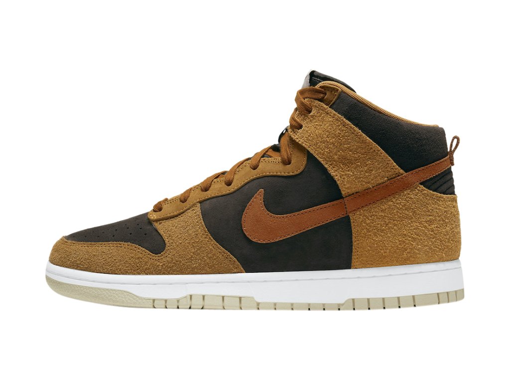 Nike Dunk High PRM Dark Russet