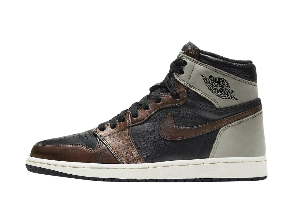 Jordan 1 Retro High Light Army Rust Shadow Patina