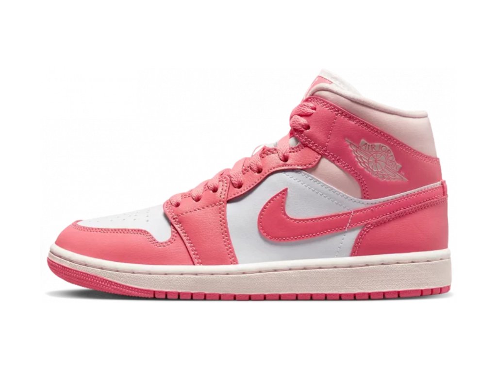 Jordan 1 Mid Strawberries and Cream (Women's)
