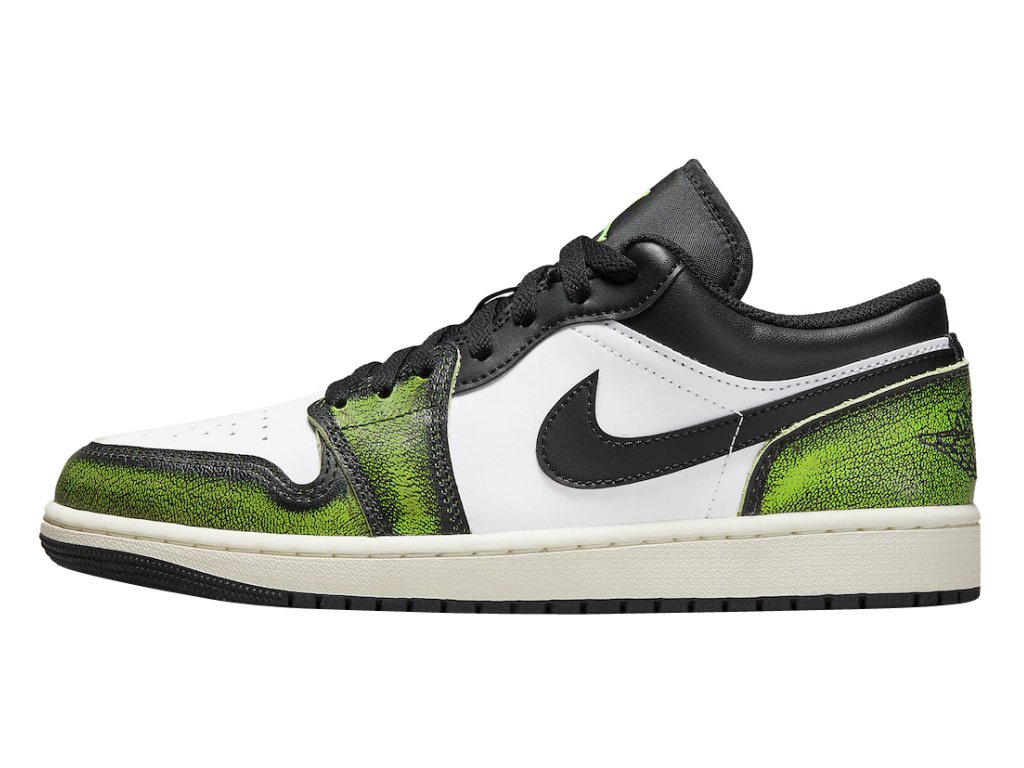 Jordan 1 Low Wear Away Electric Green